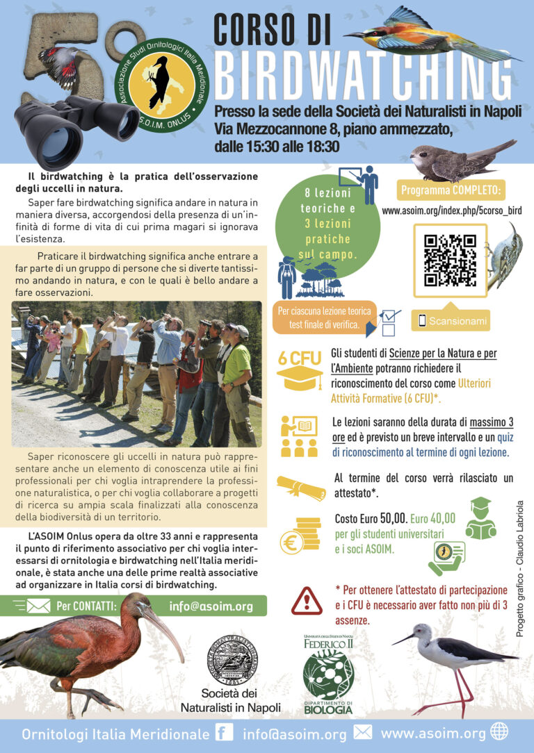 5° Corso Birdwatching